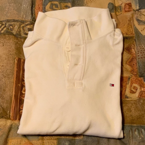 Tommy Hilfiger Long Sleeve Polo Shirt Sweater (Men’s Medium/Women’s Large) - Picture 11 of 11